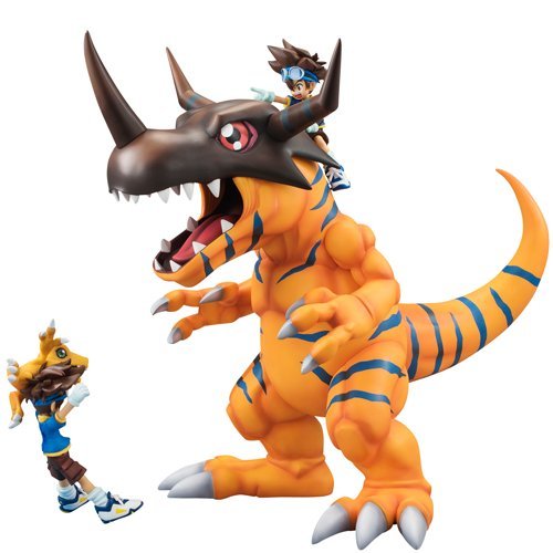 Megahouse Gem Series Digimon Adventure Greymon & Taichi Yagami Japan- Japan Figure Store - #1 Bring To You The Best Japanese Goods