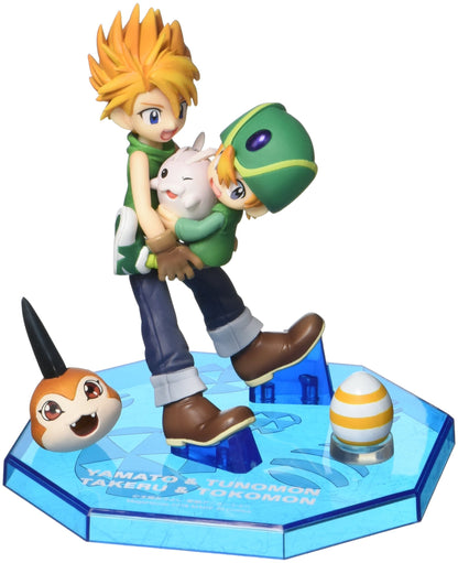 Megahouse Japan Gem Series Digimon Adventure Yamato Ishida Takeru Takaishi Tsunomon & Tokomon Figure- Japan Figure Store - #1 Bring To You The Best Japanese Goods