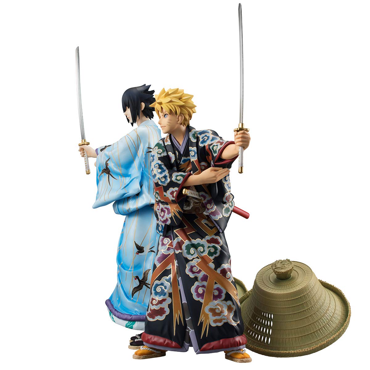 Megahouse Naruto Uzumaki & Uchiha Sasuke Kabuki Edition Set Complete Japan Figure- Japan Figure Store - #1 Bring To You The Best Japanese Goods