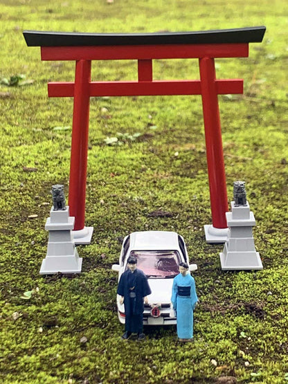 Tomytec Geocolle 64 Toyota Corolla Mini Car Set 1/64 Scale New Year Limited Edition- Japan Figure Store - #1 Bring To You The Best Japanese Goods