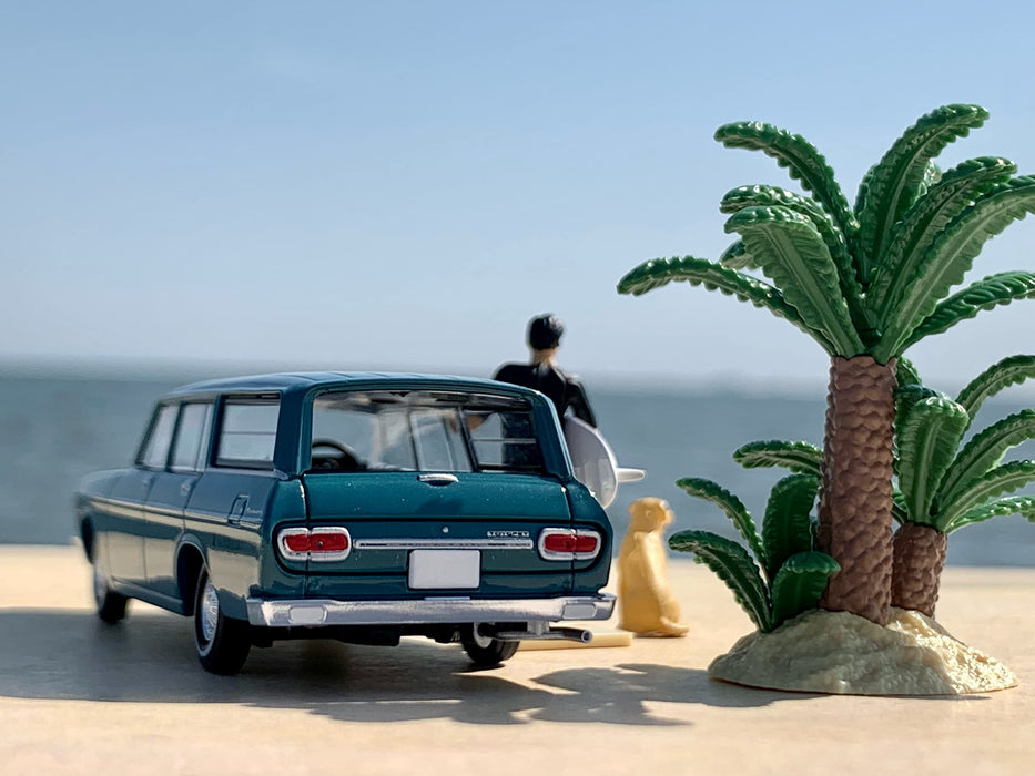 Tomytec Geocolle 64 Car Snap 19A Surfing Resin Dolls + Die-Cast Mini Car Set- Japan Figure Store - #1 Bring To You The Best Japanese Goods