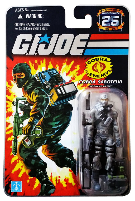 Hasbro Gi Joe 25th #02 Fire Fly Cartoon Toy- Japan Figure Store - #1 Bring To You The Best Japanese Goods