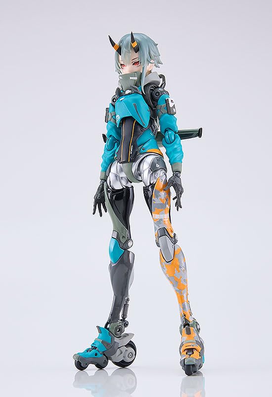 Max Factory Ssx 155 Girl Cyborg Runner Plastic Die-Cast Figure- Japan Figure Store - #1 Bring To You The Best Japanese Goods