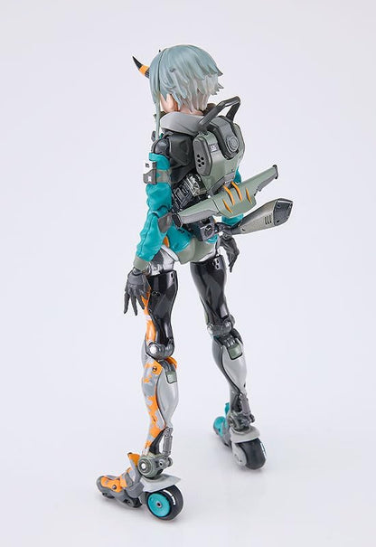 Max Factory Ssx 155 Girl Cyborg Runner Plastic Die-Cast Figure- Japan Figure Store - #1 Bring To You The Best Japanese Goods