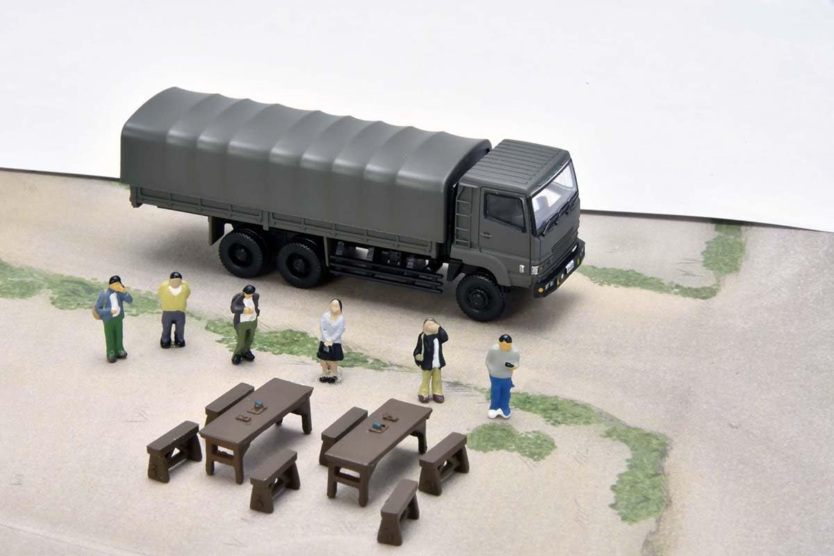 Tomytec Gj! 100 Scenes Vehicles Work 003R 8Pcs Diorama Box- Japan Figure Store - #1 Bring To You The Best Japanese Goods
