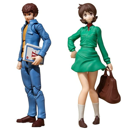 Gmg (Gundam Military Generation) Mobile Suit Gundam Earth Federation Forces 07 Amuro Ray Frau Bow About 100Mm Pvc Painted Action Figure- Japan Figure Store - #1 Bring To You The Best Japanese Goods
