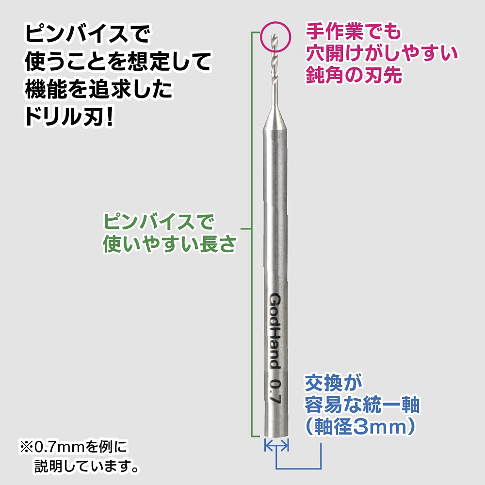 GOD HAND Gh-Db-5A Drill Bit Set Of 5Pcs A- Japan Figure Store - #1 Bring To You The Best Japanese Goods