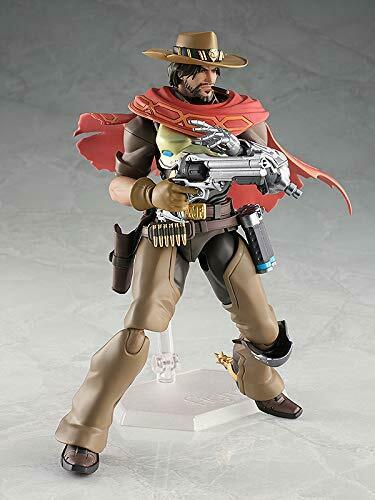 Good Smile Company Figma 438 Overwatch Mccree Figure- Japan Figure Store - #1 Bring To You The Best Japanese Goods
