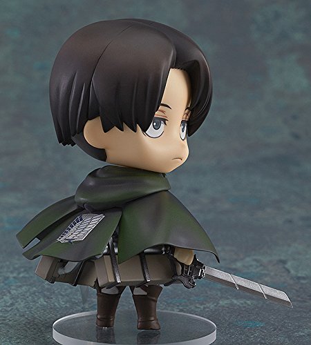 Good Smile Company Nendoroid Attack On Titan Levi Pre-Painted Movable Figure Cute Levi Figure- Japan Figure Store - #1 Bring To You The Best Japanese Goods