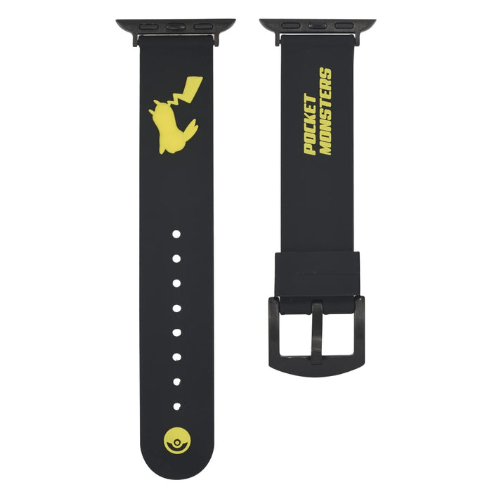 Gourmandies Pokemon Apple Watch 41/40/38Mm Silicone Band Pikachu Poke-773A- Japan Figure Store - #1 Bring To You The Best Japanese Goods