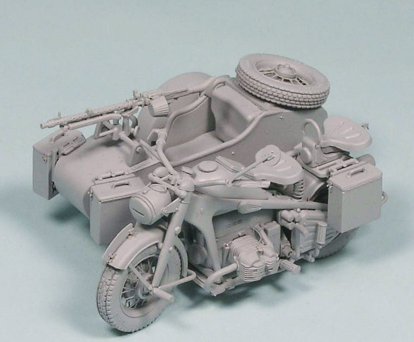 GREAT WALL HOBBY 1/35 Wwii German Motorcycle Ks750 W/Sidecar Plastic Model- Japan Figure Store - #1 Bring To You The Best Japanese Goods