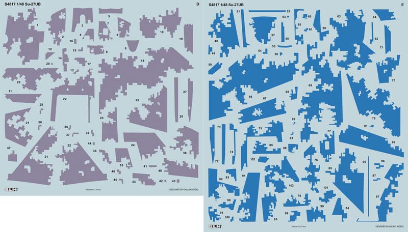 GREAT WALL HOBBY 1/48 Su-27Ub Ukrainian Air Force Plastic Model- Japan Figure Store - #1 Bring To You The Best Japanese Goods