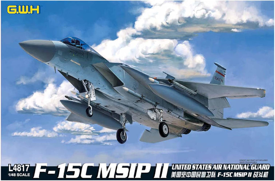 GREAT WALL HOBBY 1/48 Us Air Force F-15C Msip Ii Plastic Model- Japan Figure Store - #1 Bring To You The Best Japanese Goods