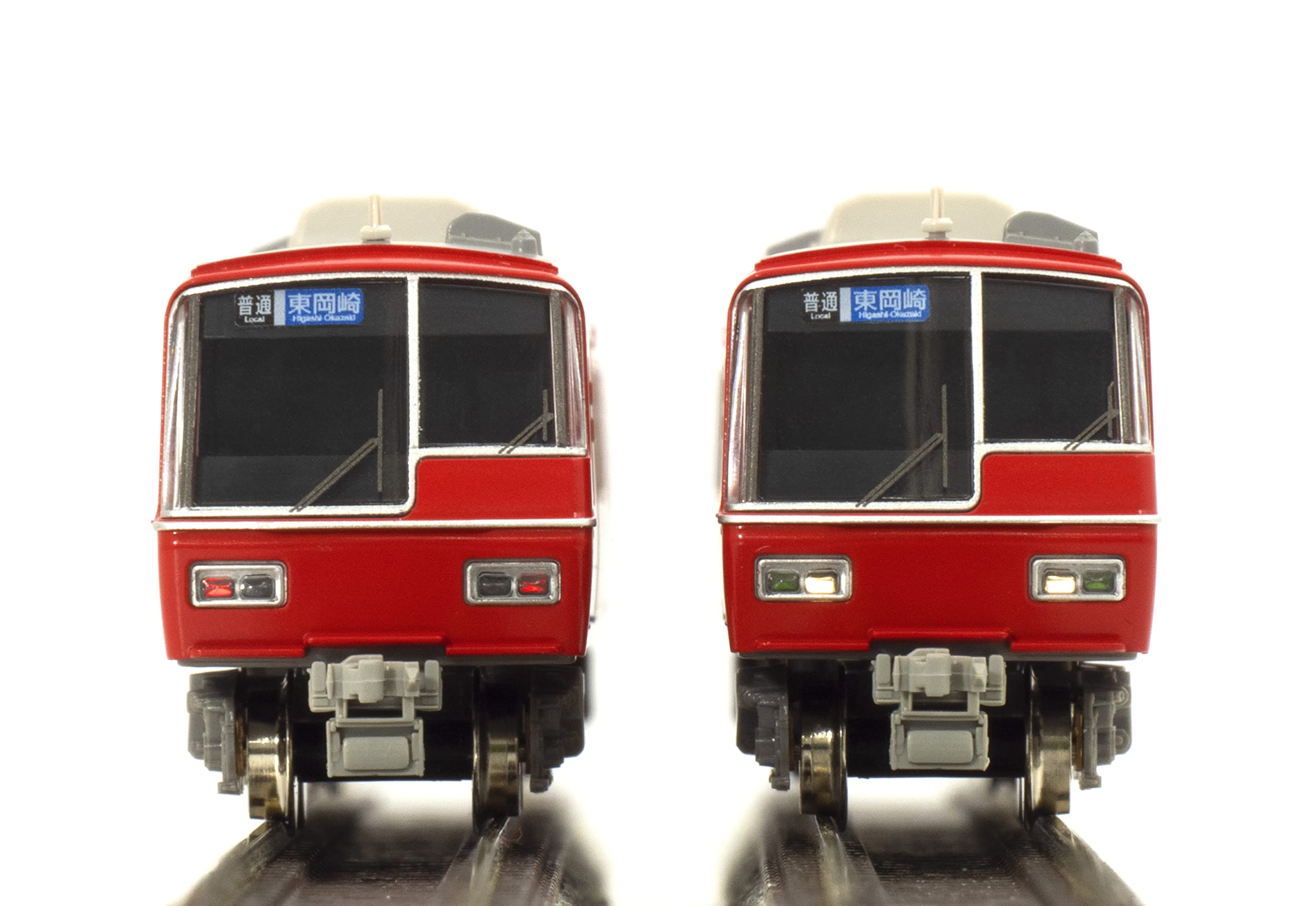 Greenmax N Gauge Meitetsu 5700 Series 5705 Formation 4-Car Formation Set Powered 31545 Model Train Train Red- Japan Figure Store - #1 Bring To You The Best Japanese Goods