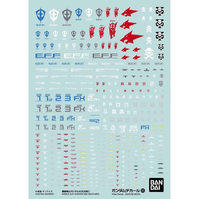 Gundam Decal No.121 Mobile Suit Gundam Age General Purpose (1) Mk61985- Japan Figure Store - #1 Bring To You The Best Japanese Goods