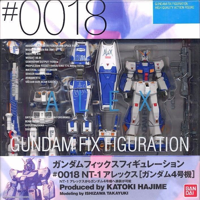 Gundam Fix Figuration #0018 Rx-78nt-1 Alex Action Figure Bandai- Japan Figure Store - #1 Bring To You The Best Japanese Goods