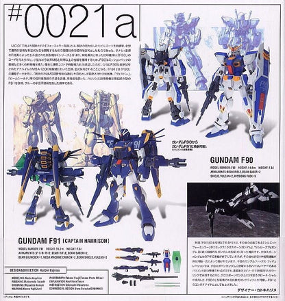 Gundam Fix Figuration #0021a Gundam F90 & Gundam F91 Captain Harrison Bandai- Japan Figure Store - #1 Bring To You The Best Japanese Goods