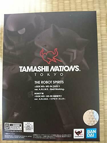 Gundam Robot Spirits Ms-06 Mass Production Zaku Ver Real Marking Figure Bandai- Japan Figure Store - #1 Bring To You The Best Japanese Goods