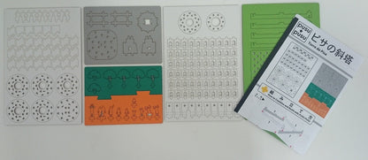 HACOMO Pusupusu Paper Craft Torre Di Pisa- Japan Figure Store - #1 Bring To You The Best Japanese Goods