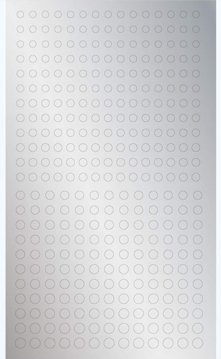 HIQPARTS Round Metallic Sticker M 3.0 4.6Mm Silver- Japan Figure Store - #1 Bring To You The Best Japanese Goods