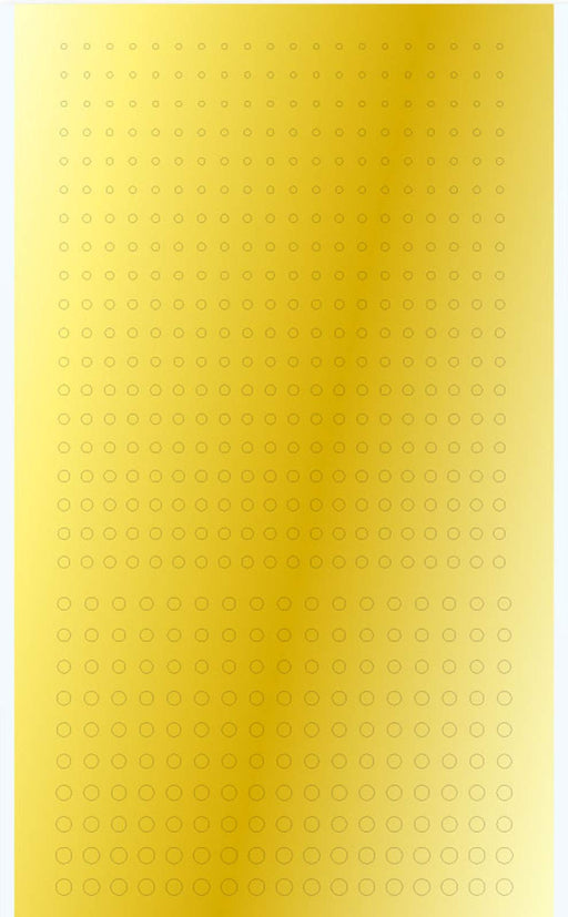 HIQPARTS Round Metallic Sticker S 1.0 2.8Mm Gold- Japan Figure Store - #1 Bring To You The Best Japanese Goods