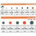 Hamanaka Amigurumi Eye Parts Solid 6 Pcs 1 Pair Black 4Mm H221 Japan- Japan Figure Store - #1 Bring To You The Best Japanese Goods
