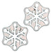 Hanayama Cast Snow [Difficulty Level 2]- Japan Figure Store - #1 Bring To You The Best Japanese Goods
