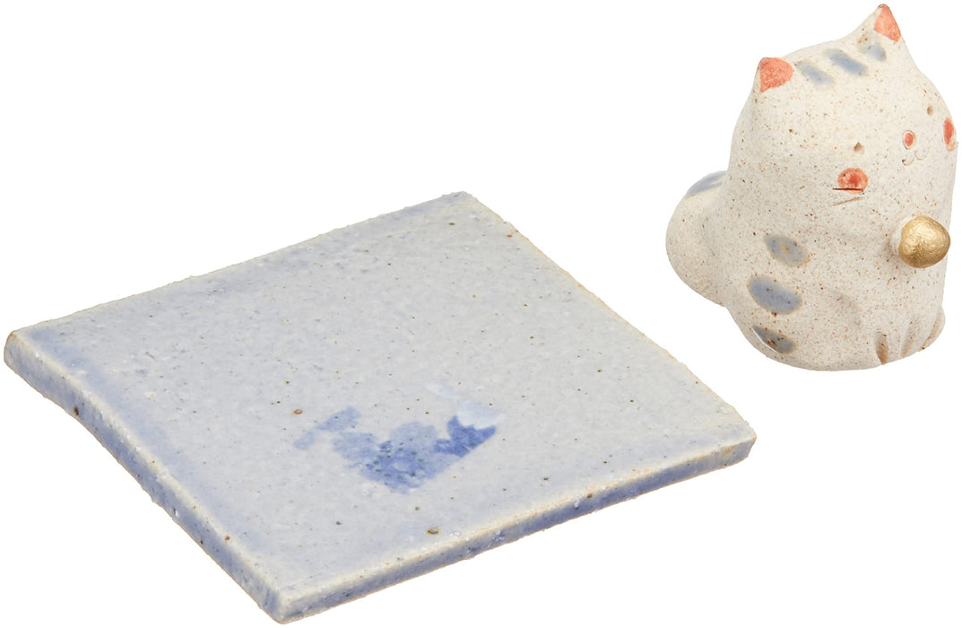Craftmanhouse Handmade Japan Cat Incense Holder K8023- Japan Figure Store - #1 Bring To You The Best Japanese Goods