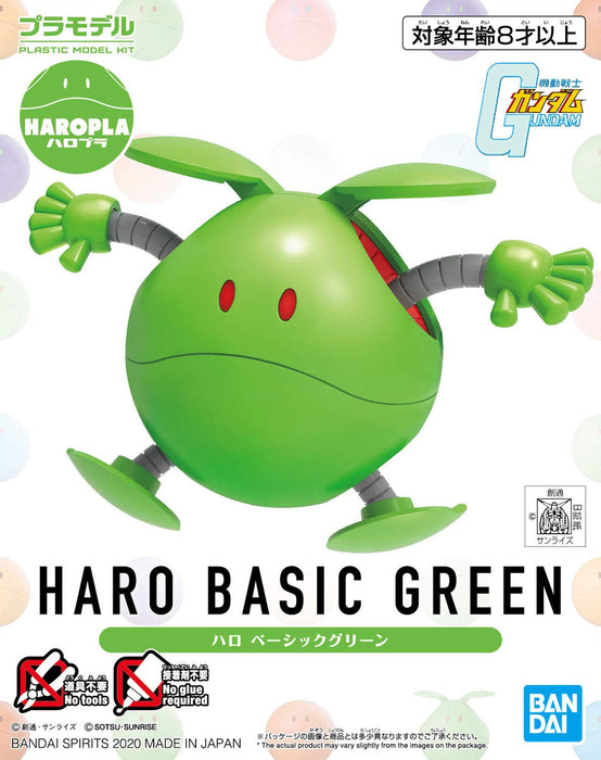 BANDAI Haro Pla Gundam 12 Haro Basic Green Plastic Model Kit 591227- Japan Figure Store - #1 Bring To You The Best Japanese Goods
