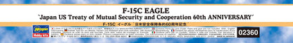 HASEGAWA 1/72 F-15C Eagle 'Japan-Us Security Treaty 60 Year Anniversary' Plastic Model- Japan Figure Store - #1 Bring To You The Best Japanese Goods