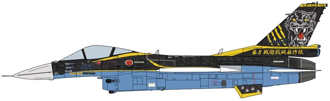 HASEGAWA 1/72 Air Self-Defense Force Mitsubishi F-2A 8Sq 60Th Anniversary Painting Machine Plastic Model- Japan Figure Store - #1 Bring To You The Best Japanese Goods