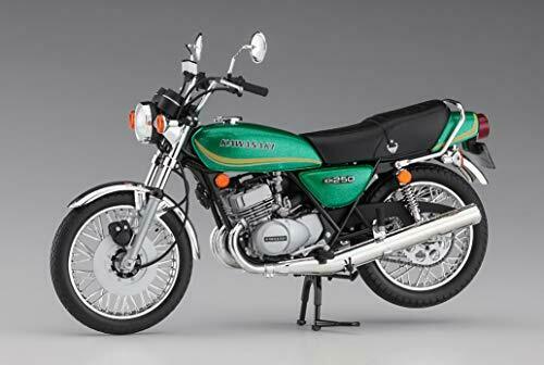 Hasegawa 1/12 Scale Motor Cycle Kawasaki Kh250-b3 / B5 Plastic Model Kit- Japan Figure Store - #1 Bring To You The Best Japanese Goods