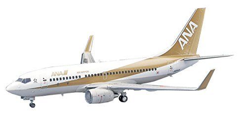 Hasegawa 1/200 Ana Boeing 737-700 Model Kit F/s - Japan Figure