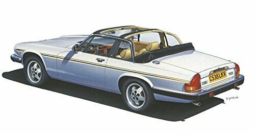 Hasegawa 1/24 Jaguwa Xj-sc V12 Cabriolet Model Car 20352- Japan Figure Store - #1 Bring To You The Best Japanese Goods