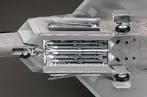 Hasegawa 1/48 F-22a Raptor Model Kit- Japan Figure Store - #1 Bring To You The Best Japanese Goods
