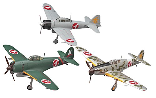 Hasegawa 1/72 Shidenkai No Maki Shidenkai & Hien & Zero Fighter Type21 Model Kit - Japan Figure