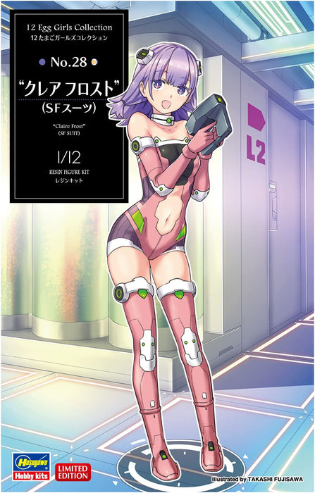 HASEGAWA 1/12 Egg Girls Collection No.28 Clare Frost Sf Costume Resin Figure- Japan Figure Store - #1 Bring To You The Best Japanese Goods
