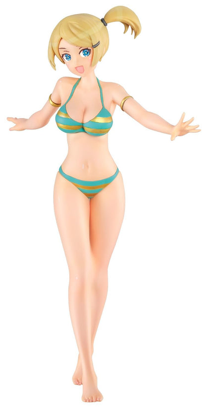Hasegawa Egg Girls Collection 38 1/12 Amy McDonnell Bikini Resin Kit Unpainted- Japan Figure Store - #1 Bring To You The Best Japanese Goods