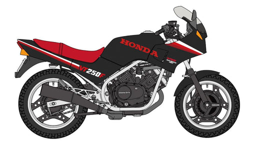 Hasegawa 1/12 Honda Vt250F (Mc08) 1984 Black Plastic Model Japan 21755- Japan Figure Store - #1 Bring To You The Best Japanese Goods