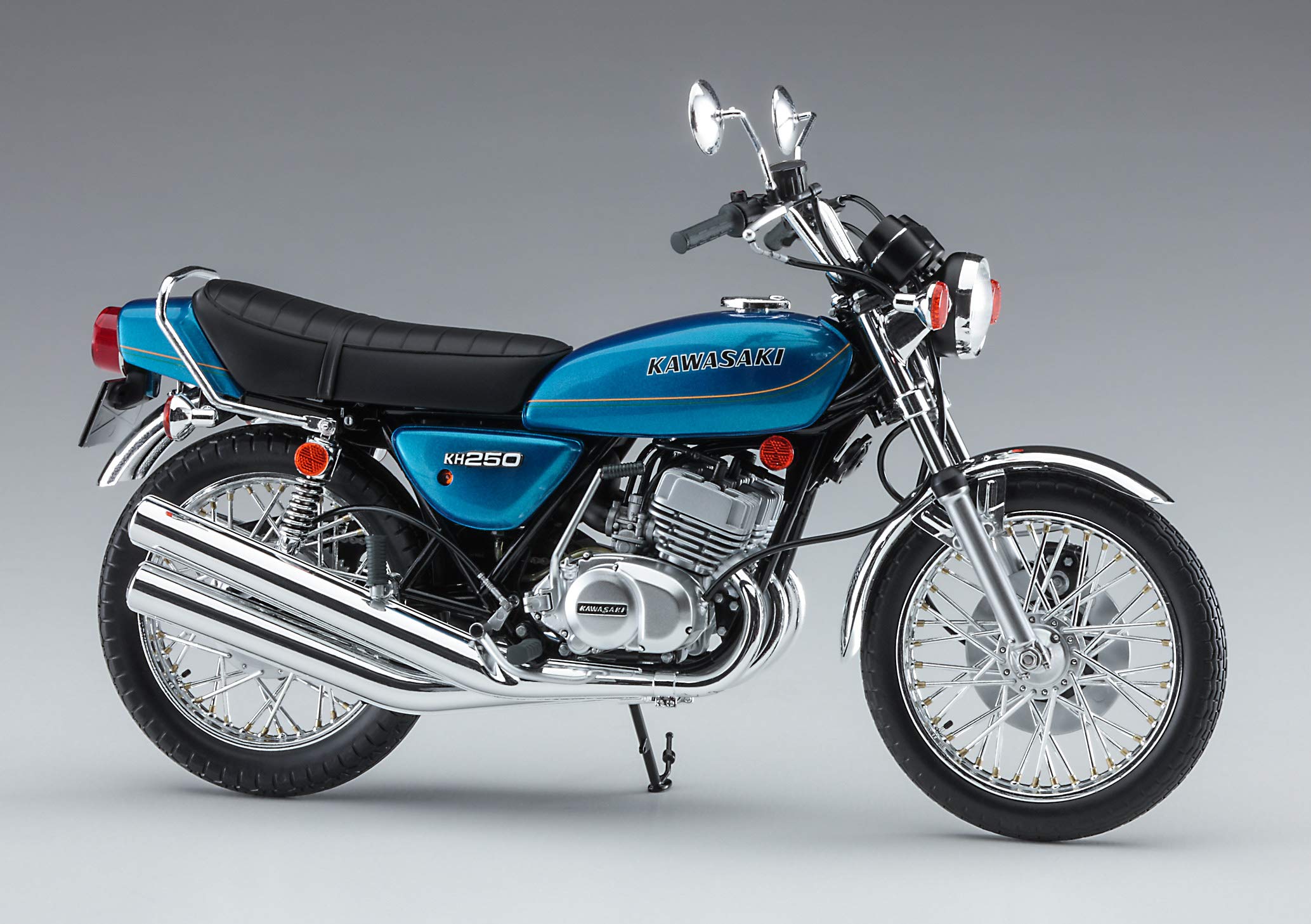 HASEGAWA 1/12 Kawasaki Kh250-B2 Plastic Model- Japan Figure Store - #1 Bring To You The Best Japanese Goods