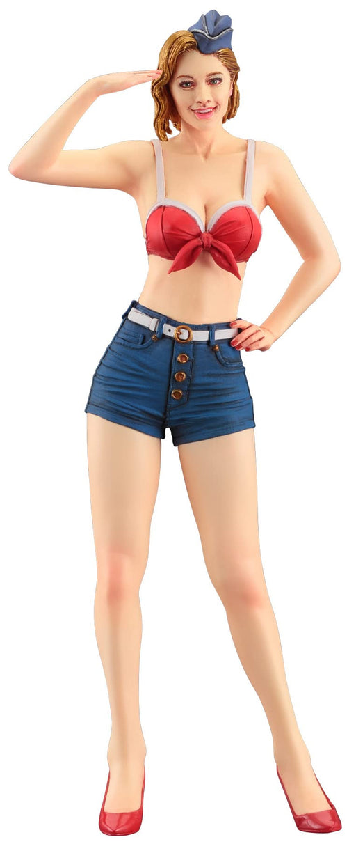 Hasegawa 1/12 Unpainted Resin Kit - Real Figure Collection Pinup Girl No.12- Japan Figure Store - #1 Bring To You The Best Japanese Goods