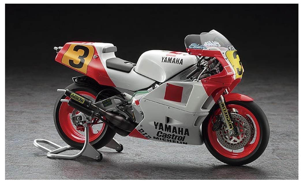 Hasegawa 1/12 Yamaha Yzr500 (Ow98) 1988 Wgp500 Champion Scale Motorcycle Model- Japan Figure Store - #1 Bring To You The Best Japanese Goods