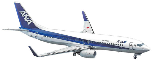 HASEGAWA 1/200 Ana Boeing 737-800 'Triton Blue' Plastic Model- Japan Figure Store - #1 Bring To You The Best Japanese Goods