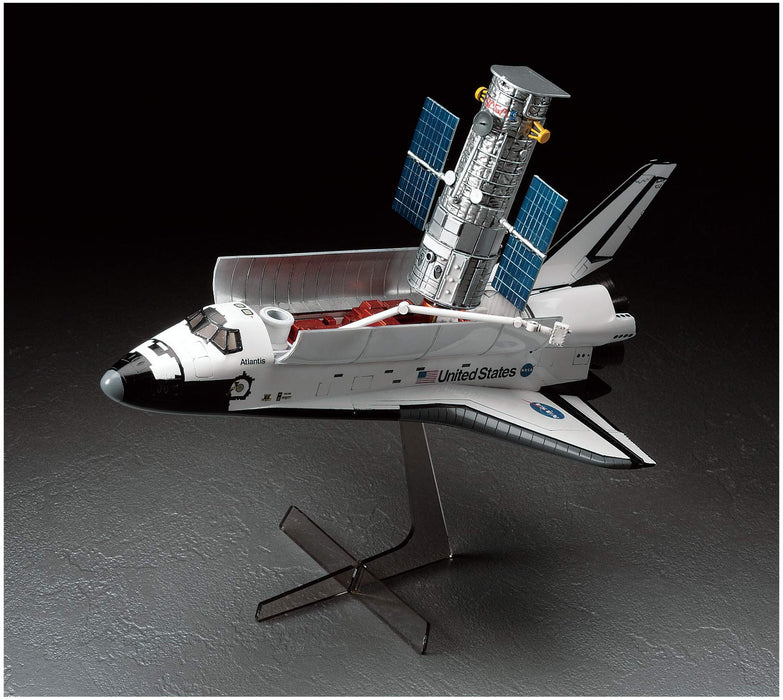 HASEGAWA 10676 Space Shuttle Orbiter & Hubble Space Telescope 1/200 Scale Kit- Japan Figure Store - #1 Bring To You The Best Japanese Goods