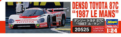 HASEGAWA 1/24 Denso Toyota 87C '1987 Le Mans' Plastic Model- Japan Figure Store - #1 Bring To You The Best Japanese Goods