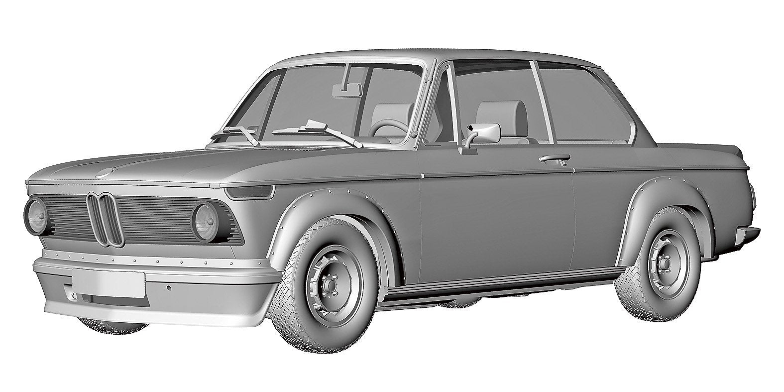 HASEGAWA 1/24 Bmw 2002 Turbo Plastic Model- Japan Figure Store - #1 Bring To You The Best Japanese Goods