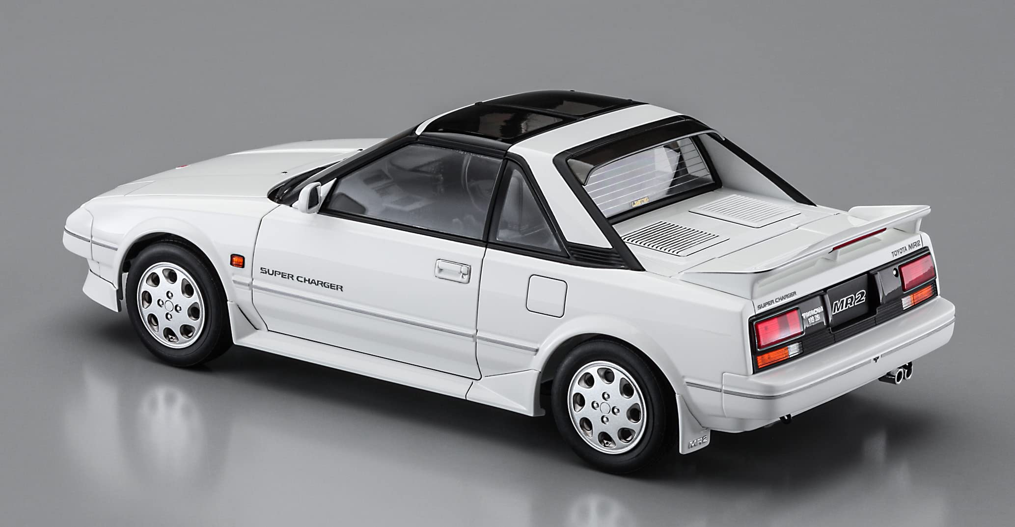 HASEGAWA 1/24 Toyota Mr2 Aw11 Late Model G-Limited Super Charger T-Bar Roof Plastic Model- Japan Figure Store - #1 Bring To You The Best Japanese Goods