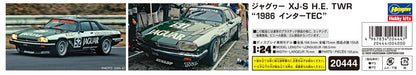 Hasegawa 20444 Jaguar Xj-S H.E.Twr 1986 Inter Tec 1/24 Plastic Scale Car Kit- Japan Figure Store - #1 Bring To You The Best Japanese Goods