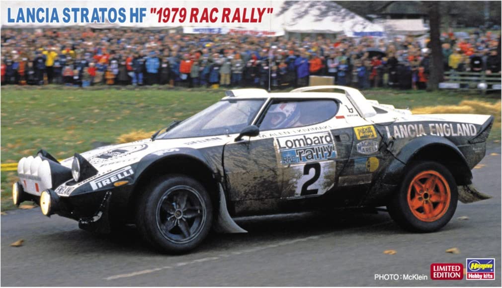 HASEGAWA 1/24 Lancia Stratos Hf 1979 Rac Rally Plastic Model- Japan Figure Store - #1 Bring To You The Best Japanese Goods