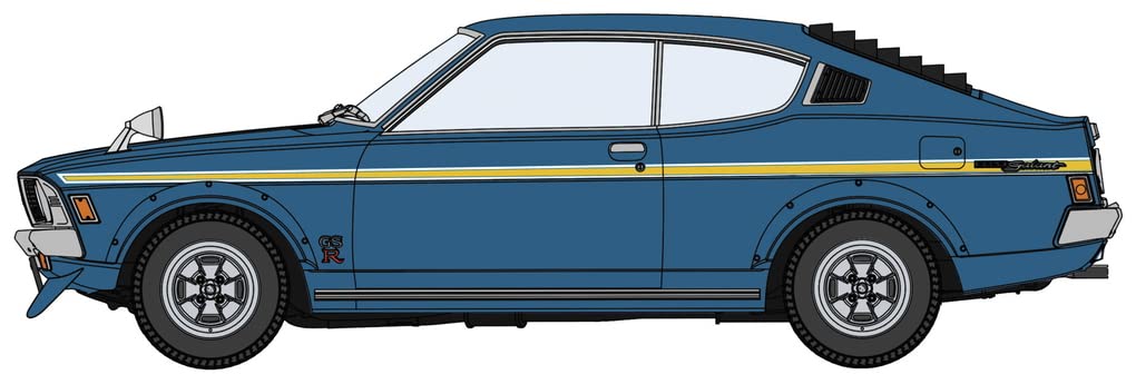 HASEGAWA 1/24 Mitsubishi Galant Gto 2000Gsr Early Model W/ Front Spoiler Plastic Model- Japan Figure Store - #1 Bring To You The Best Japanese Goods